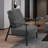 Boucle Accent Lounge Chair Plush Modern Armchair-1711629130