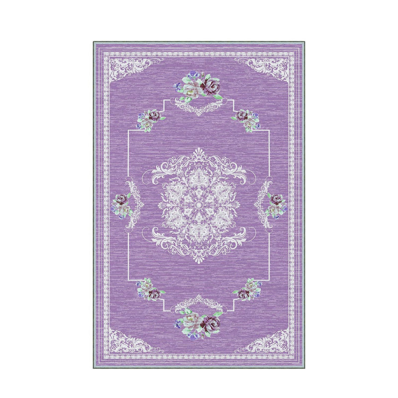 Antibacterial Hall Carpet, 31.5 x 59.1 inches | 100% Polyester, 0.4 in Pile Height, Non-Slip PVC Felt Dot Underside | Machine Washable, 3D Digital Printing | Durable & Stylish for Entryway, Living Room, or Bedroom