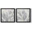 «Shadow Leaves I», peinture sur toile 2 pièces-1192615621-1192615622