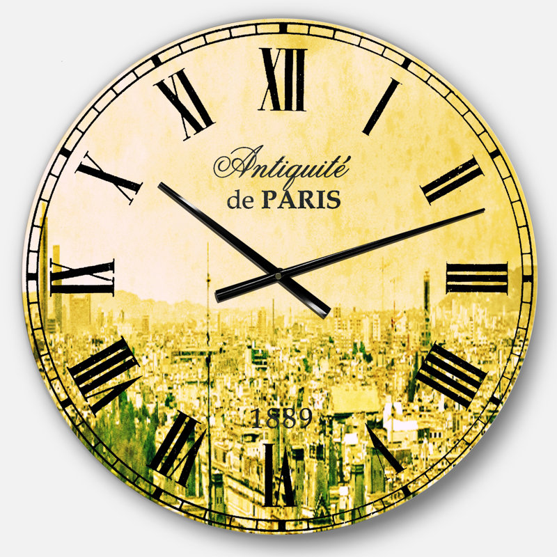 Horloge murale Paris, Grand