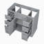 Base de meuble-lavabo simple 35,60 po seulement-99379656