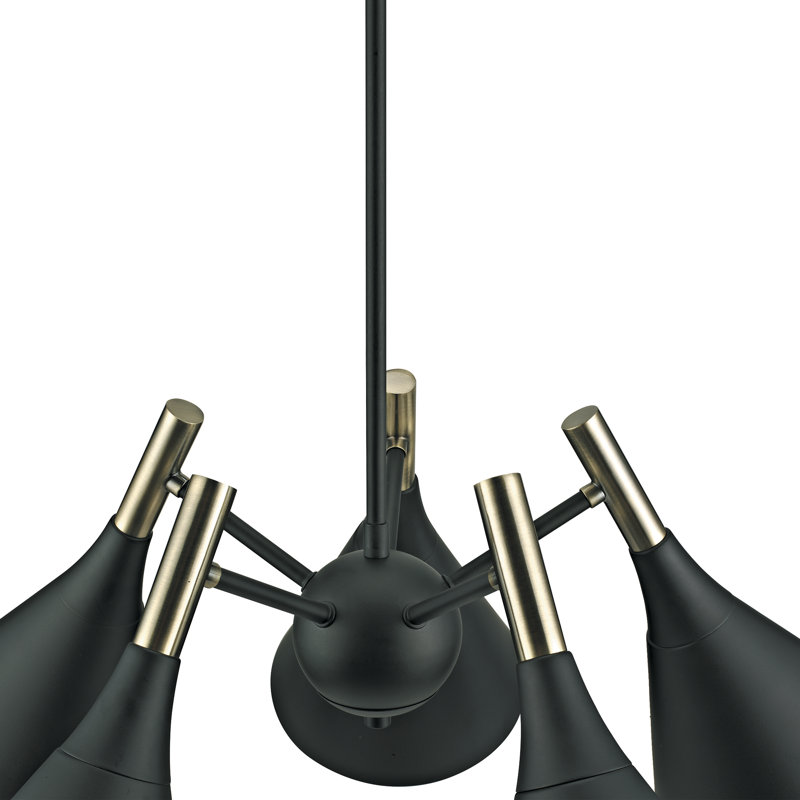 Lustre classique/traditionnel ombré 5 lumières Tennie