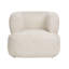 Upholstered Chenille Armchair