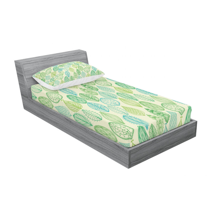 Microfiber Sheet Set, Twin XL Sheet Set with Fitted Sheet