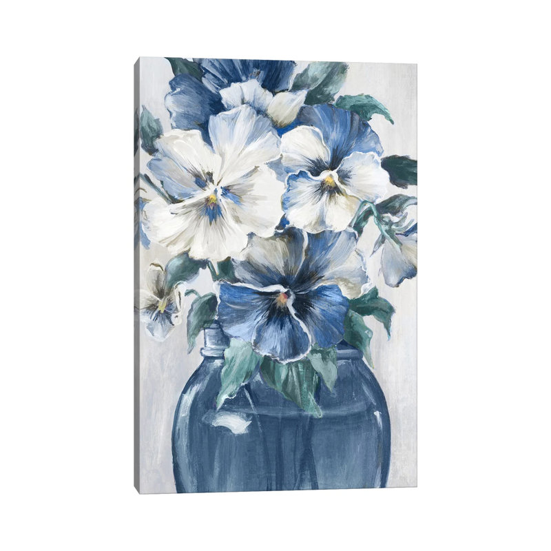 Nostalgic Blues - reproduction d'art murale - toile tendue