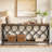 70.9" Industrial Console Table, 2-tier Entryway Table