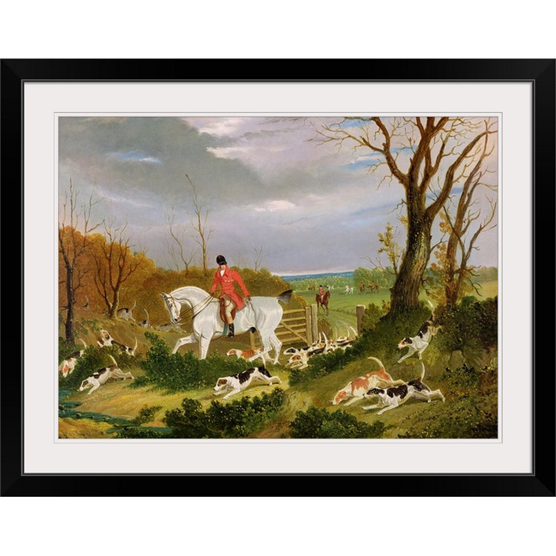 « the suffolk hunt », impression, Toile, H 22 po x l 30 po x P 1,5 po