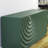 59" Sideboard with Spiral Grain Accent, 4-Door Modern Buffet Cabinet for Kitchen or Living Room Storage, Green-855757611