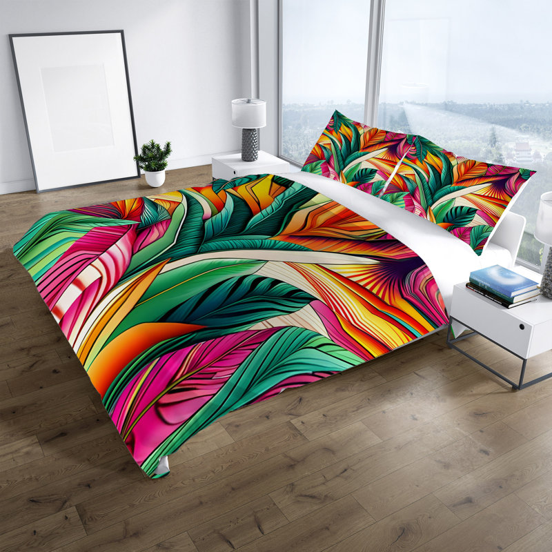 Polyester Duvet Cover, King Duvet Cover + 2 King Shams