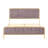 Ashley Upholstered Queen  Bed Frame-2058071820