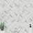 Ackland White Etherea Herringbone 12 in. x 12 in. Glass Stone Metal Blend Mosaic Wall Tile