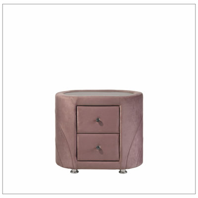 Solid Wood Nightstand with drawer