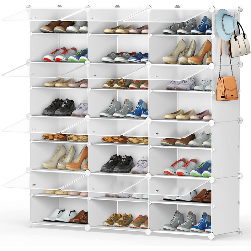 48 Pair Stackable Shoe Storage Box