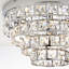 Octavia Glass Flush Mount
