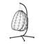 Outdoor Hanging Chair with Stand and Cushion