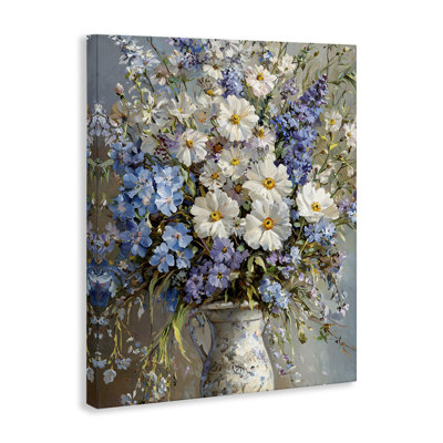Fleurs dans un vase chinois, par Franklyn Gregory