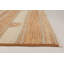 Tapis à main one-of-kind-noué la 2010 shalimar orange/crème 5 pi 9 po x 8 pi, laine de 9 po Céline