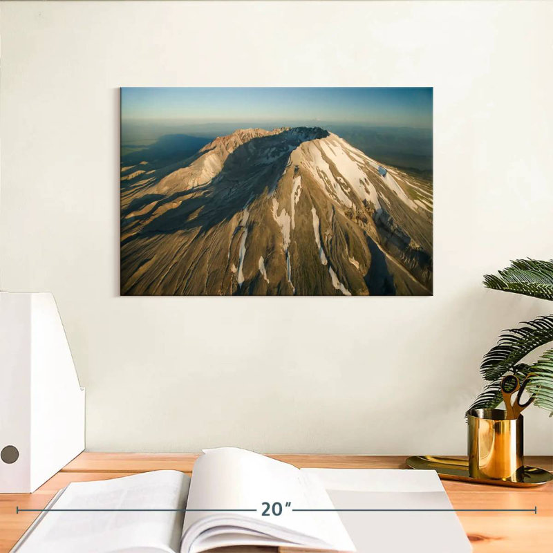 Vue aérienne du Mont St. Helens, Alvord