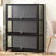 3-Tier Figure Model Display Case for Collectibles Toys Display Cabinet With Door