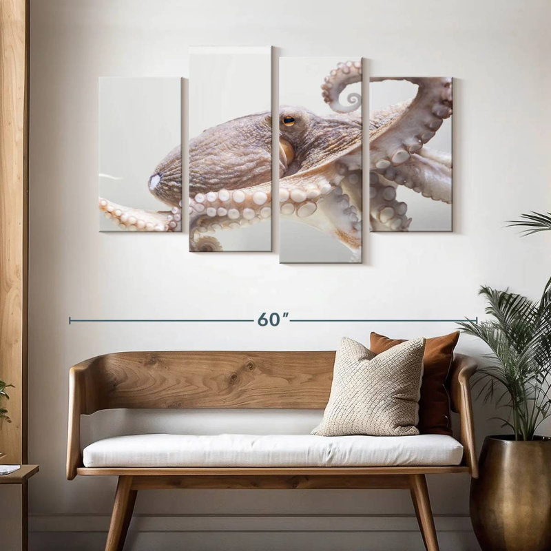 Brampt Aquarium Octopus, 32" H x 52" W