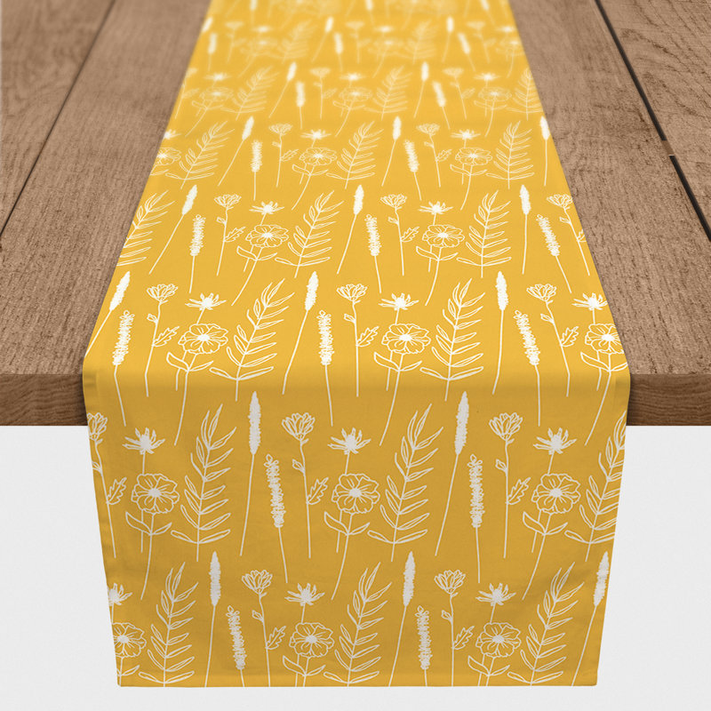 Chemin de table Anasophia, 90 po x 16 po