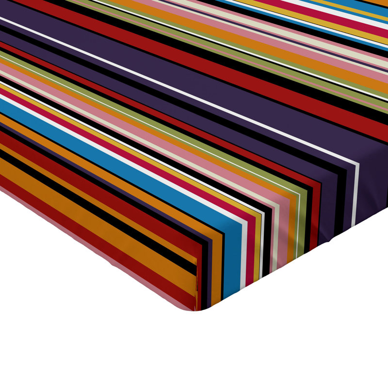 Ensemble de 2 drap-housse à motif abstrait Ambesonne