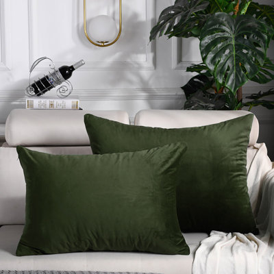 Wellboo 2 Pieces Pillowcases Standard Envelope Closure Pillowshams Pack of 2