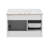 Wall Mounted 30" Bathroom Vanity Set With Side Cabinet Combo-571569256