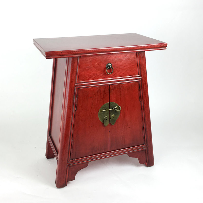 Accent Cabinet, Red