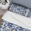 Ensemble de housse de couette à motif victorien Cobalt-328379616