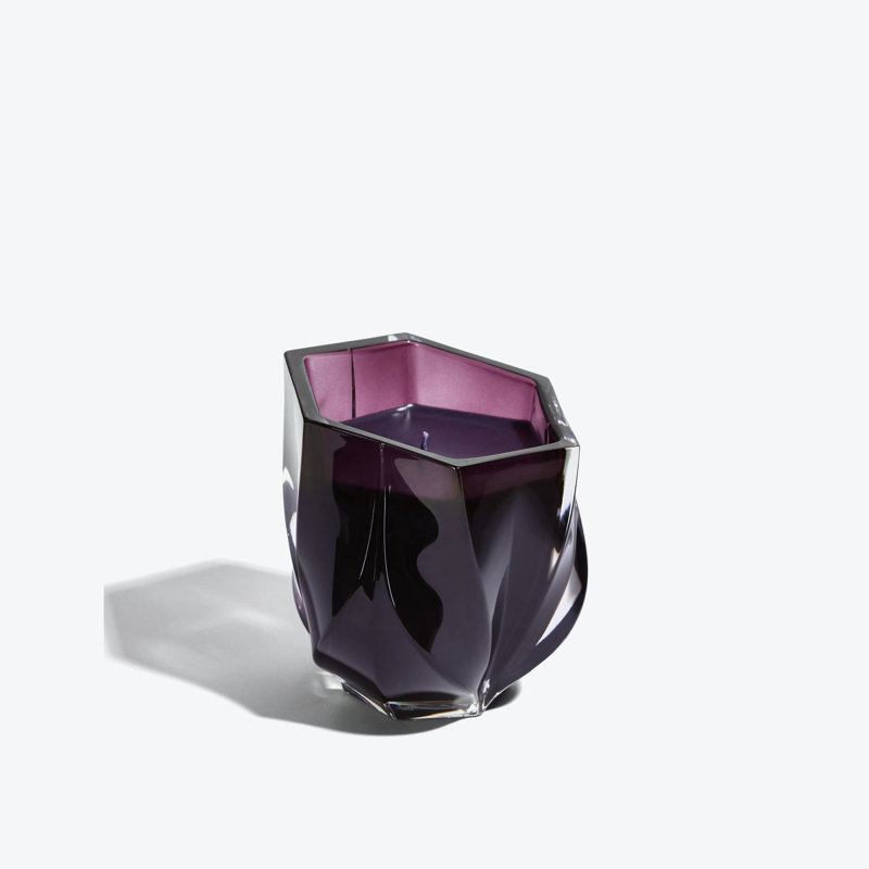 Shimmer Scented Candle, Purple, Purple