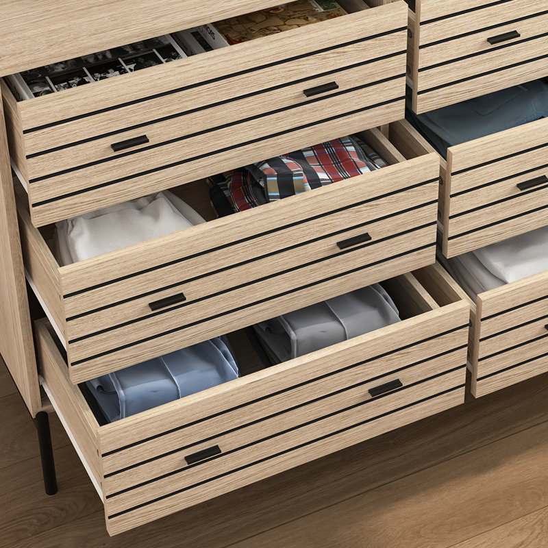 6 - Drawer Double Dresser