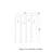 Modern White Hall Stand with Hanging Coat Rack & Multiple Shelves, 25.6 x 31.5 x 1.4 inches | 100% Melamine Coated Particle Board, Durable & Stylish | Wall-Mountable Design, Perfect for Entryways & Small Spaces-1429839815