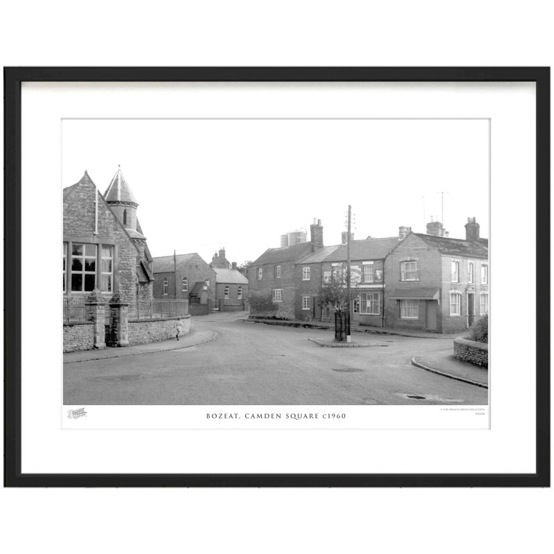 Bozeat, Camden Square C1960 by Francis Frith - Single Picture Frame Print, 60cm H x 80cm W x 2.3cm D