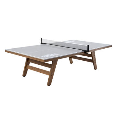 Games Room Table Walnut Ping Pong Table 2 Piece Ping Pong 