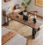 Bureau d'angle en L avec pieds et crochets en fer-1497882148-1497882146