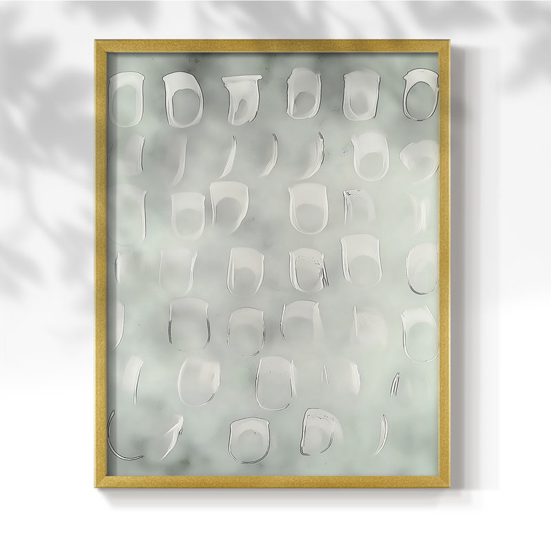 "ABSTRACT Series DCCL XXVII" par J Paul, Or, H 11 po x l 9 po