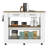 Kitchen Island 46 Inches Dozza, Two Drawers-72153007
