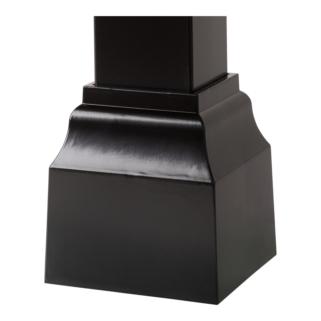 Master Commercial Post Cap Whitehall Products Color: Black