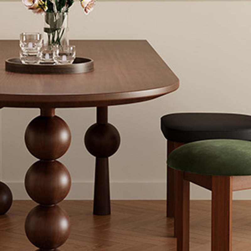 Table de salle à manger haut de gamme exquise, H 29,52 po x L 78,74 po x l 31,49 po