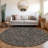 Getchell Washable Floral Indoor / Outdoor Rug-350179827