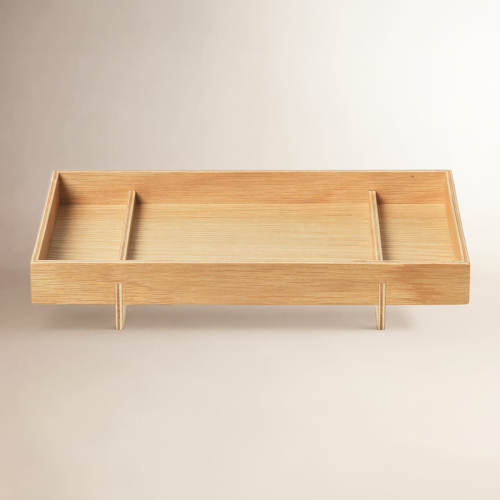 Abento Hardwood Tray, 1.97" H x 11.81" W x 7.09" D, Natural