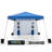 Steel Pop-up Canopy With Single-sided Multifunctional Side Wall