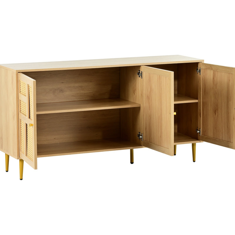 Armoire d'appoint Abisola, Bois robuste