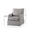 Chaise pivotante à jupe
