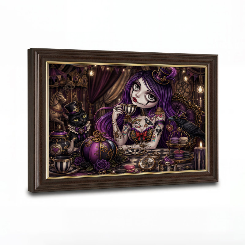 Art mural sur toile Steampunk, H 16 po x l 24 po