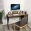 Bureau à domicile 43 po avec support pour moniteur, table à dessin réglable et inclinable