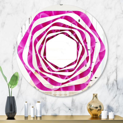Miroir mural sans cadre Flower and Petals
