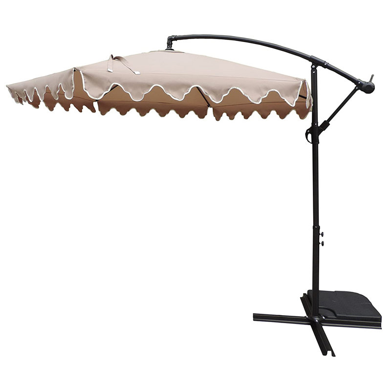 Parasol de marché 10', Brun clair