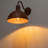Rusty Outdoor Gooseneck Barn Wall Light-192717211